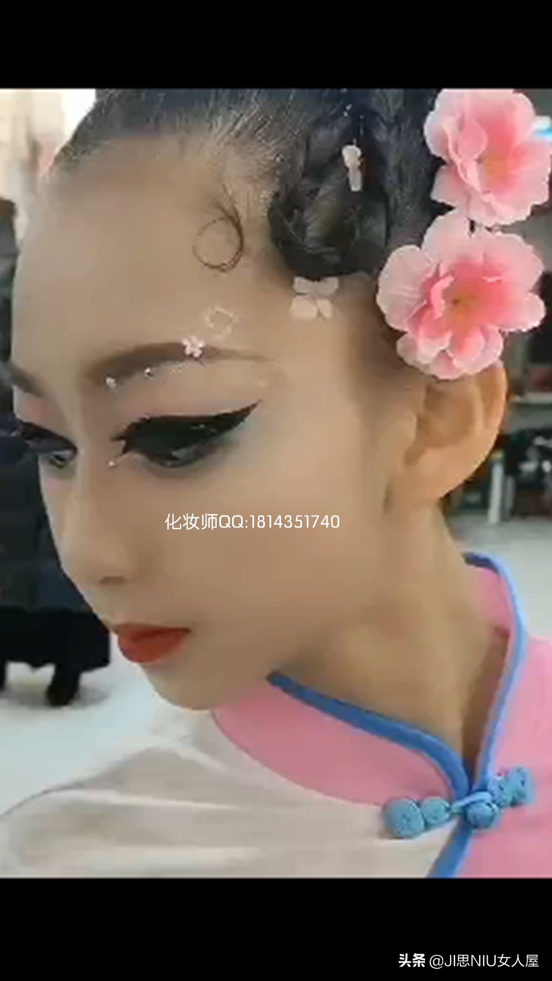 孩子舞台妆容眼影怎么画,儿童表演妆眼影怎么画好看