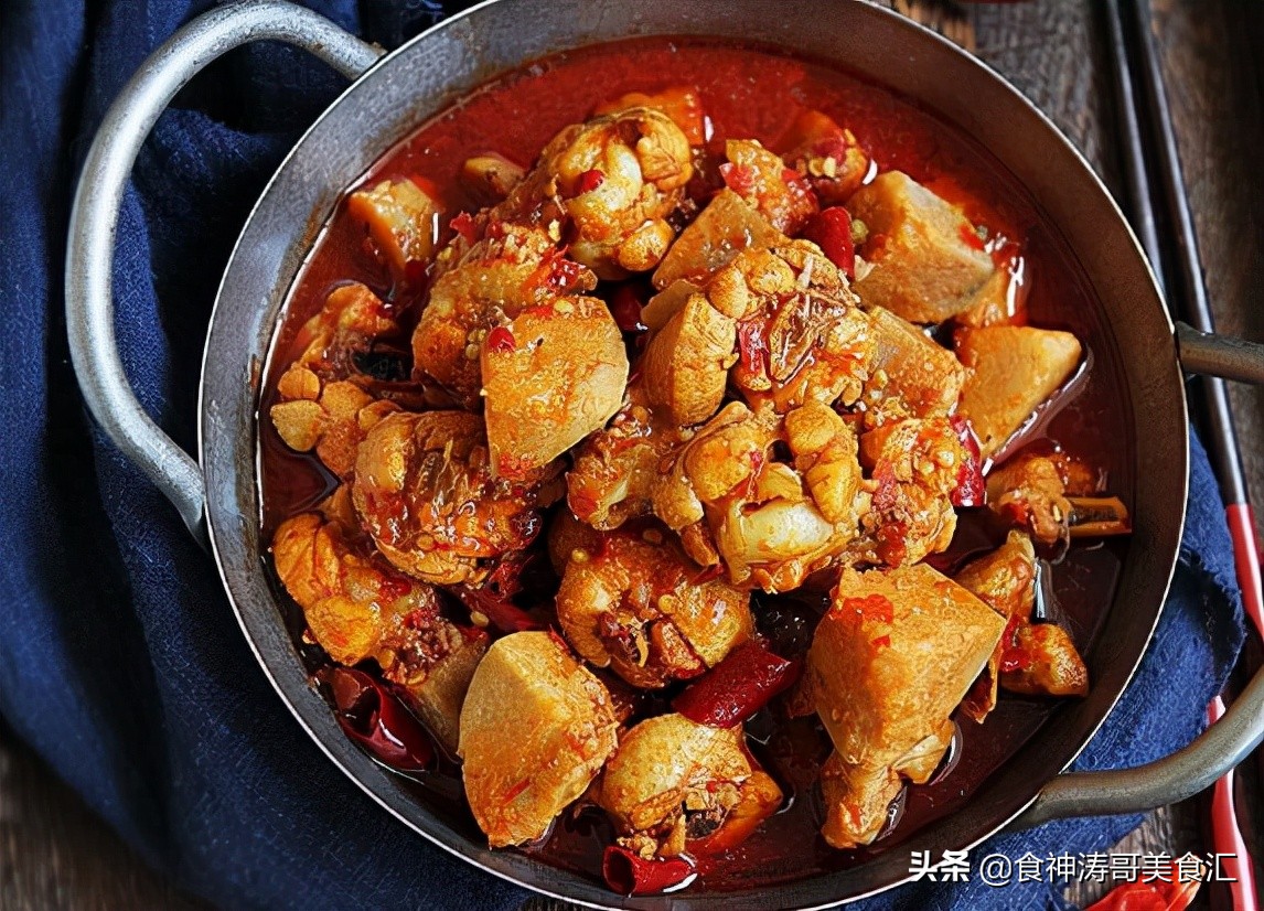 享有盛名的特色美食小吃,唯有美食不可辜负辣子鸡