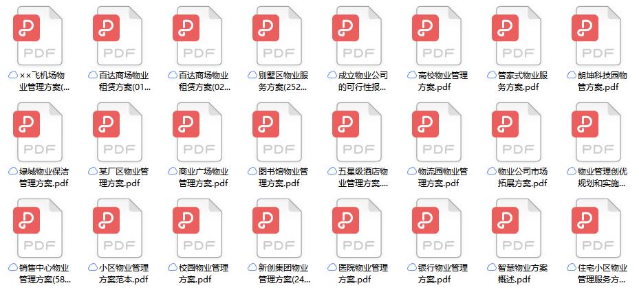 房地产物业管理程序包括,物业管理服务工作程序