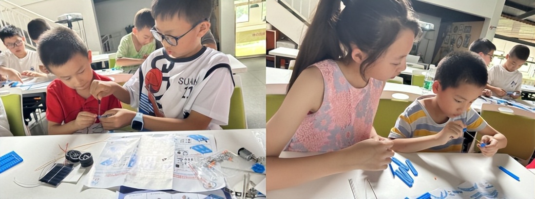 一里塘社区开展Steam教育公益课种下科学“惊奇”种子