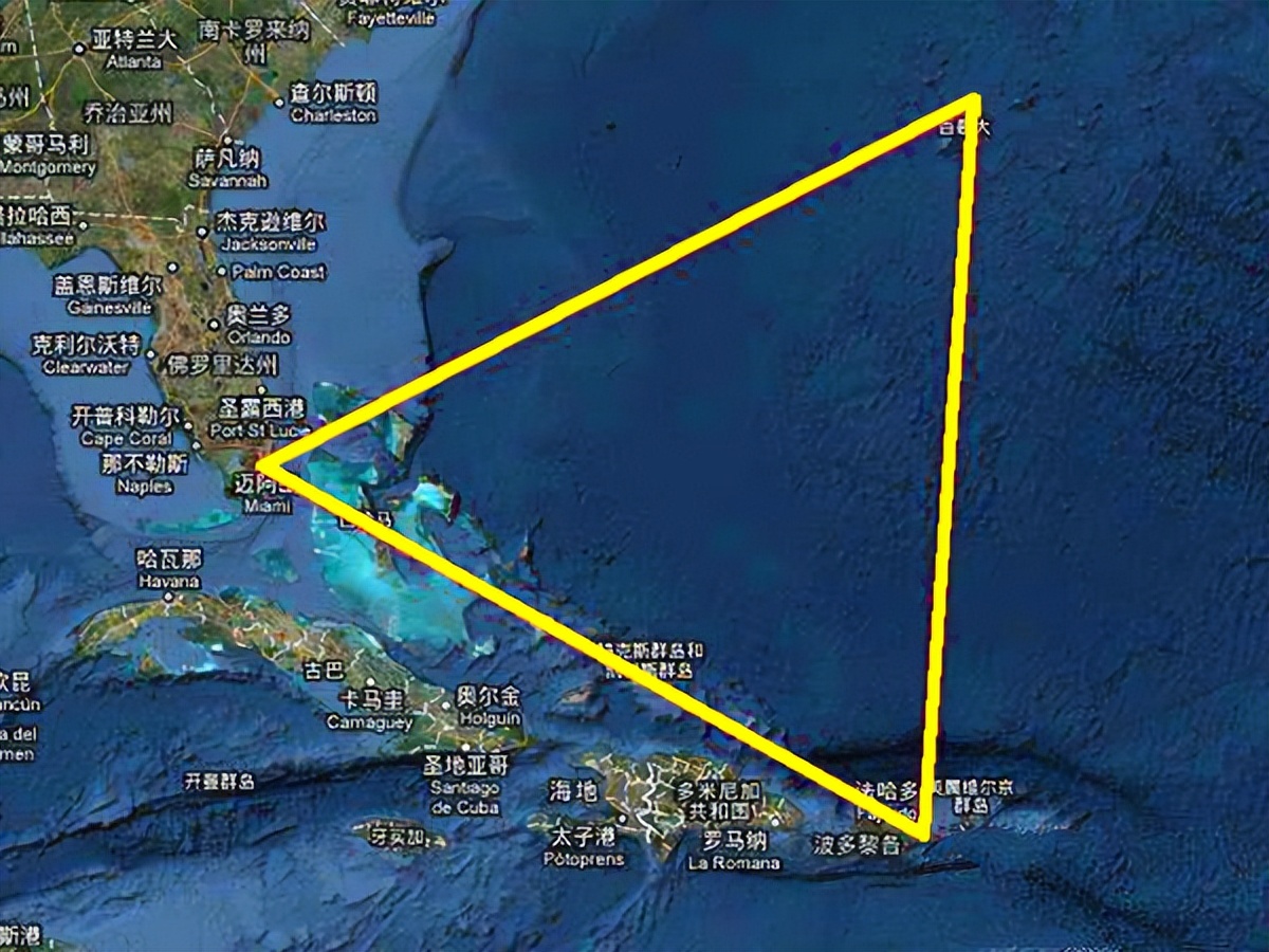 百慕大三角洲幽灵船,百慕大三角洲的故事