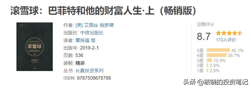 十大投资入门书籍,投资书单推荐