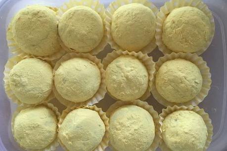 松花团子怎么做不粘手,人间仙果的做法大全