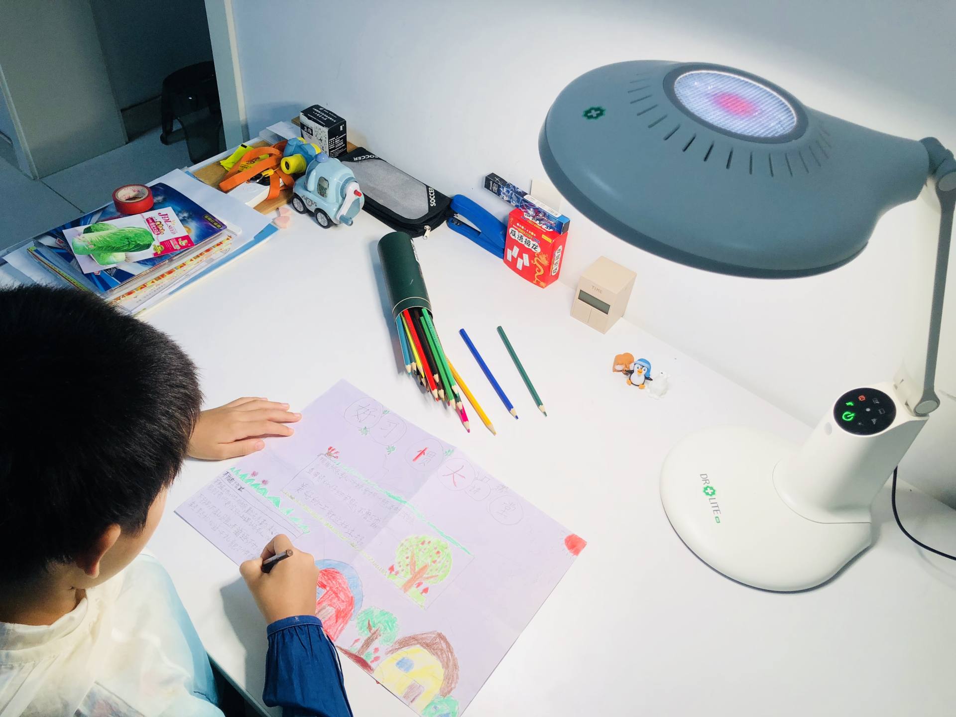 护眼台灯学习防蓝光专用测评,防近视台灯护眼学习灯