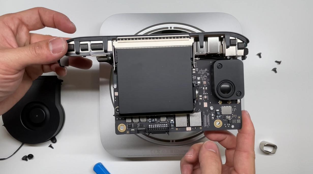 苹果macmini2014拆机,苹果macminim1拆机测评