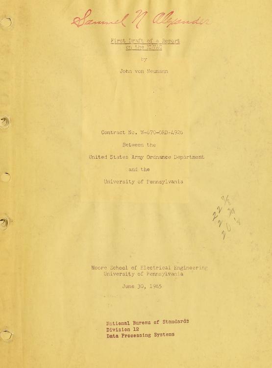 图灵和冯诺依曼谁才是计算机之父,冯诺依曼计算机的主要设计思想是