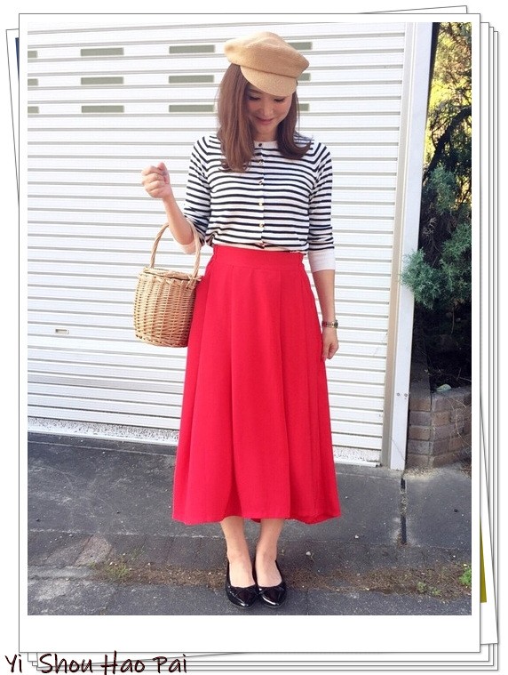 横条纹怎样穿显瘦,横条纹不显胖怎么穿