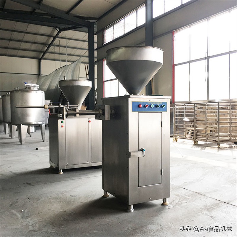 香肠自动扭结灌肠机,家用全自动香肠灌肠机