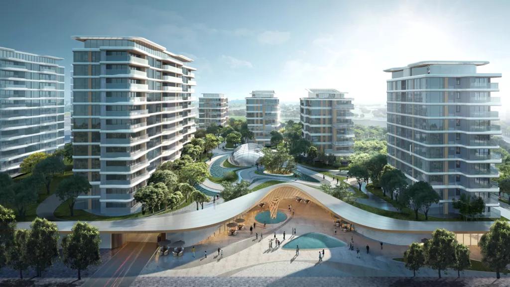 怀柔科学城国际人才社区全景图,松山湖科学城国际人才社区