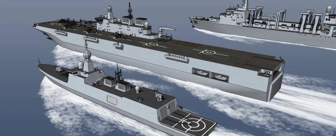 中国076舰最新进展图片,现在我国有076舰了吗