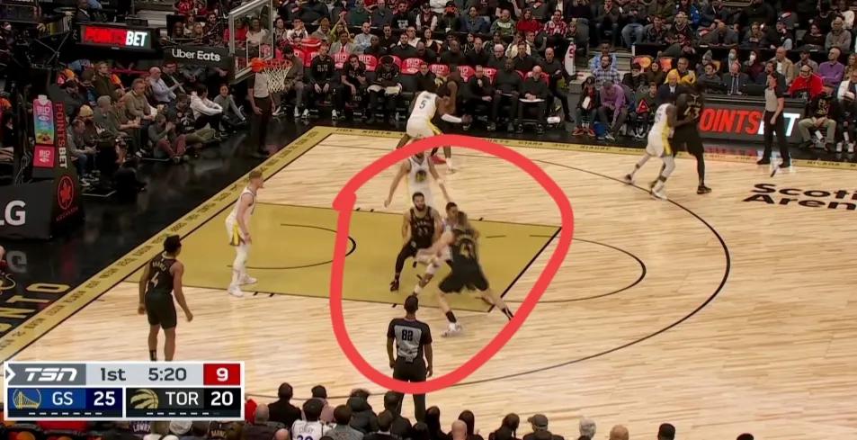 勇士队底线球战术,勇士队战术防守解读