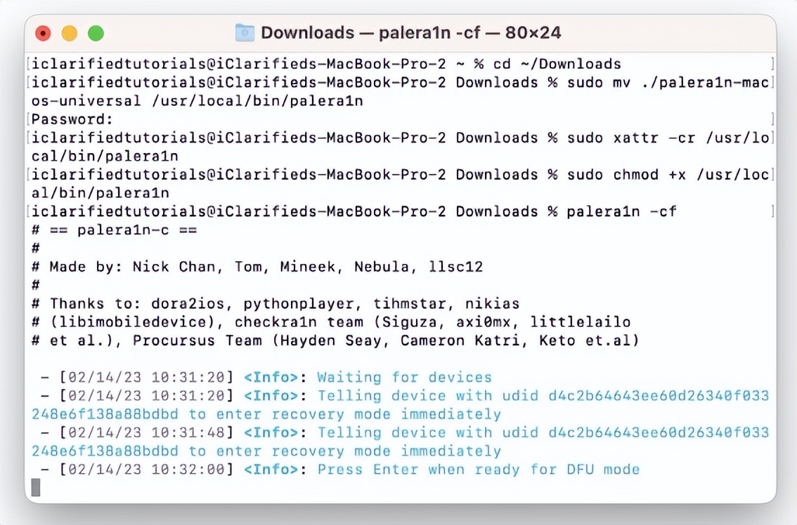 palera1n越狱教程,终于支持iOS16了!iOS15.0-16.3.1