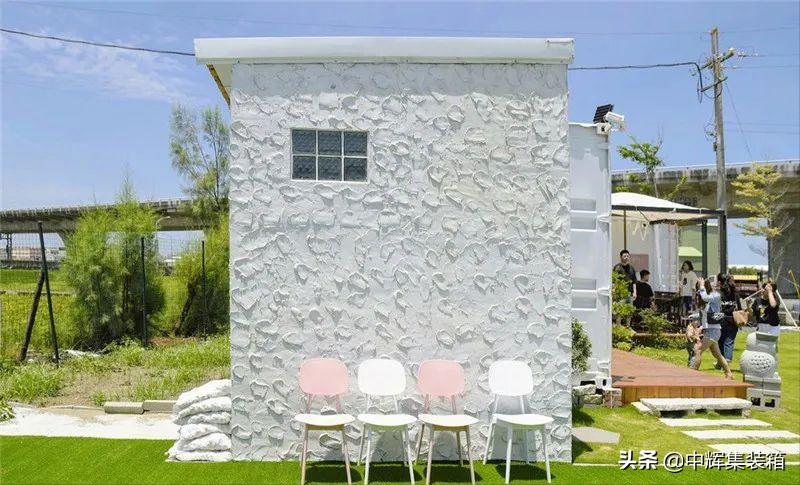 集装箱咖啡厅|糖分超标！夫妇合创韩系梦幻粉嫩货柜屋