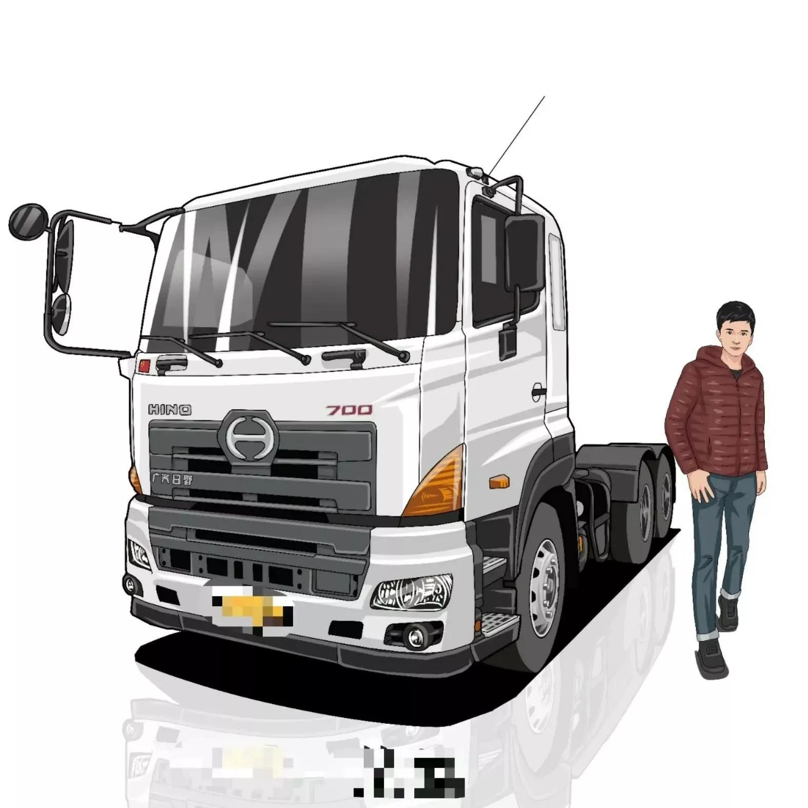 汽车头像手绘,手绘汽车微信头像