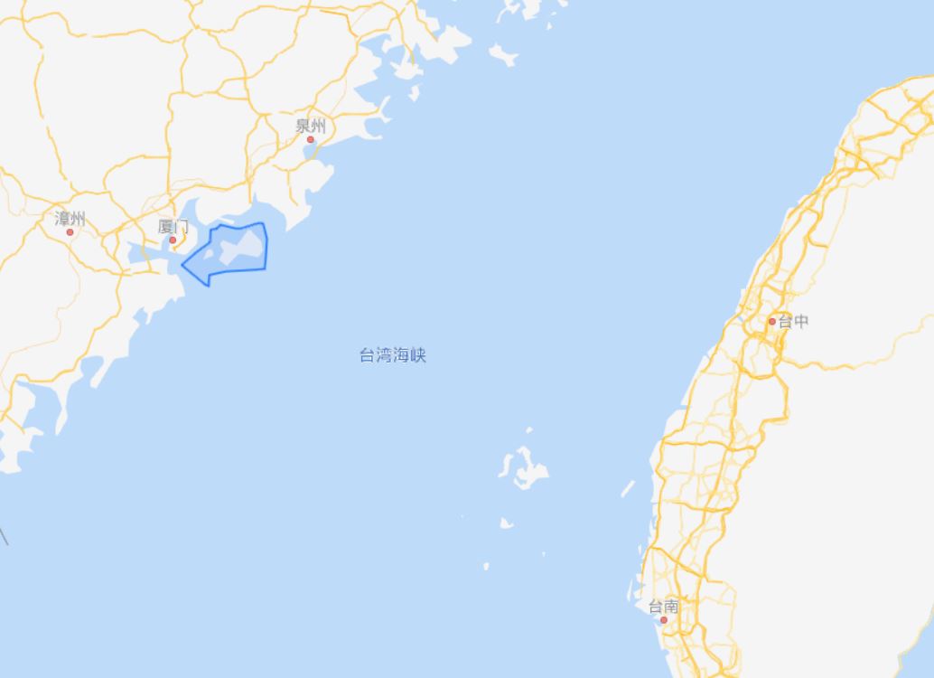 金门岛和台湾岛离厦门有多少公里,金门岛离大陆与台湾哪个更近