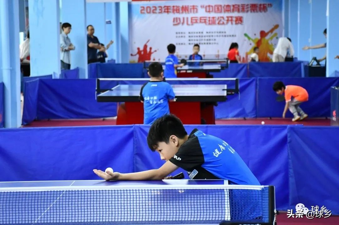 乒乓少年展风采,中国体育彩票杯少年儿童锦标赛