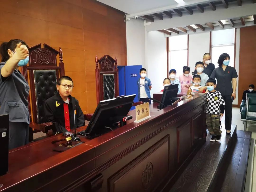 六一开放日普法活动,六一普法活动法院