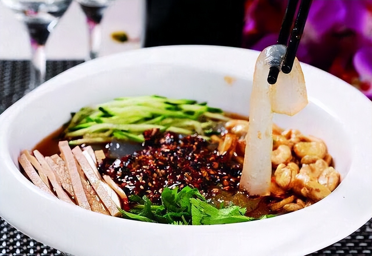 太原好吃的浑源凉粉,大同浑源凉粉的做法