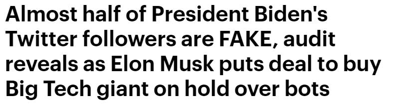马斯克推特发文说拜登,拜登否认马斯克推特收购案