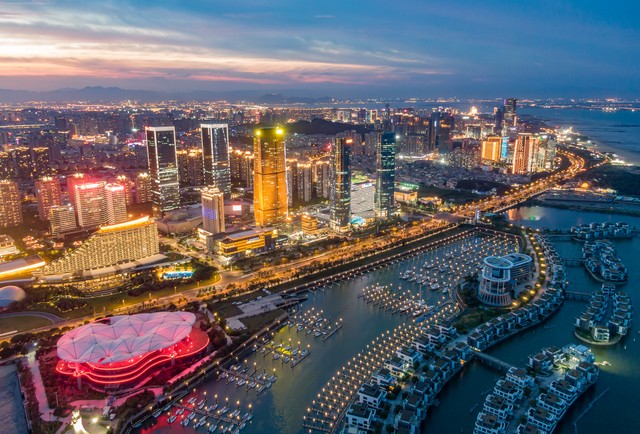 大连与厦门珠海经济对比,大连城市建设对比厦门