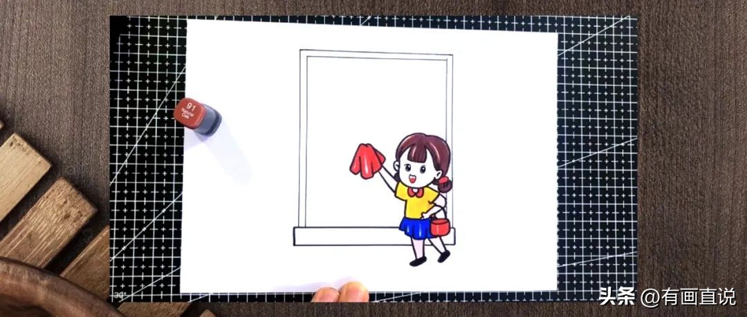 手抄报写字框怎么画立体,文字边框画法手抄报