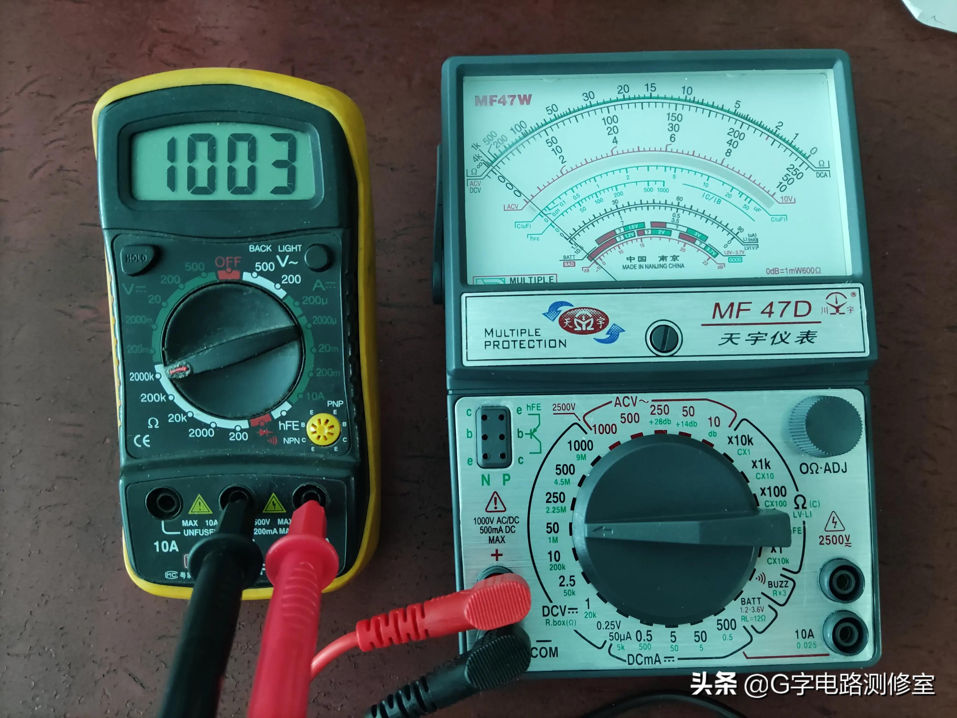 mf47万用表科普视频,mf47万用表的电阻档有哪些