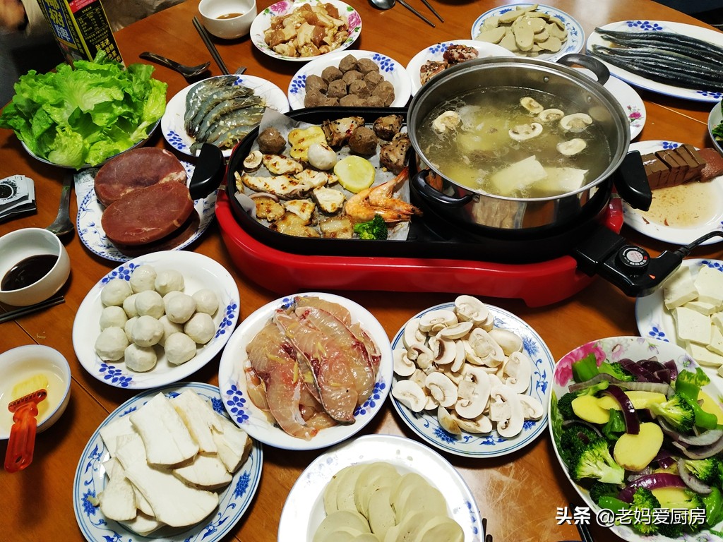 在家用涮烤一体锅,吃喝玩乐涮烤锅一体锅