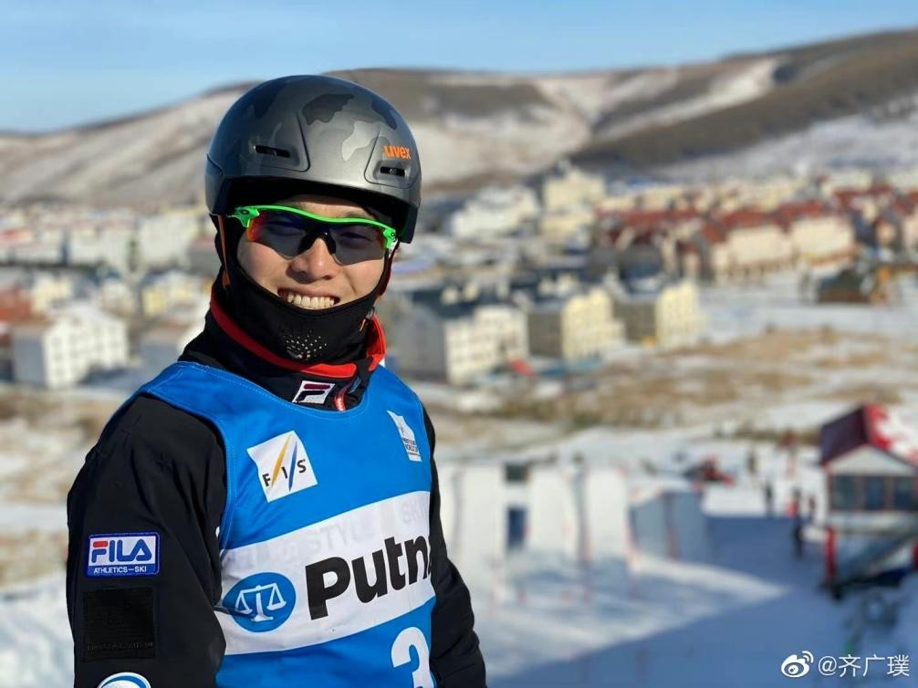 第7金！“世界难度第一人”齐广璞：从蹦床到滑雪，“齐老爷”圆梦了