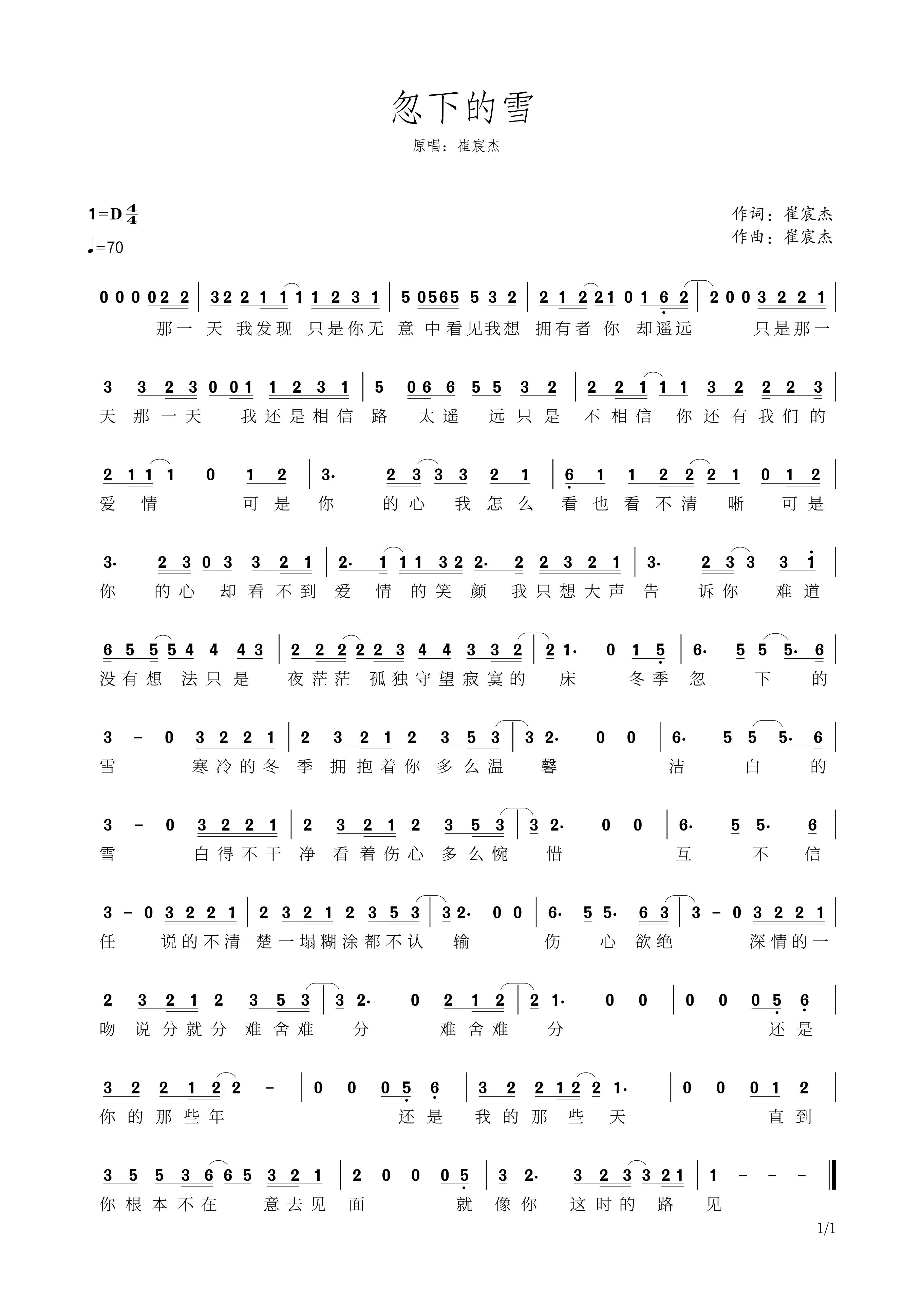 崔宸杰新歌,崔宸杰唱片