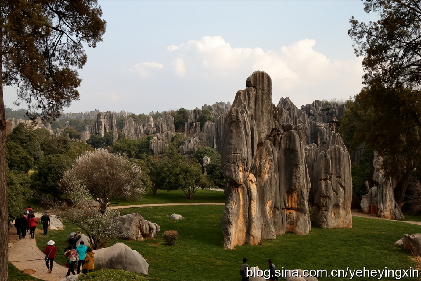 世界地质公园云南石林风景区,昆明石林国家地质公园
