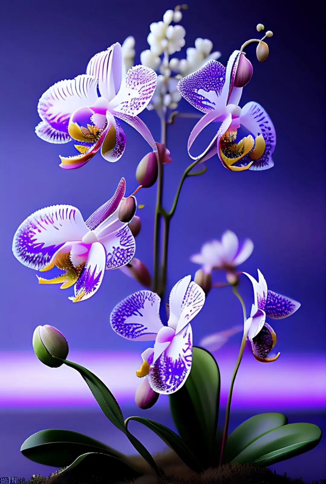 兰花图片壁纸高清大图,兰花墨兰壁纸