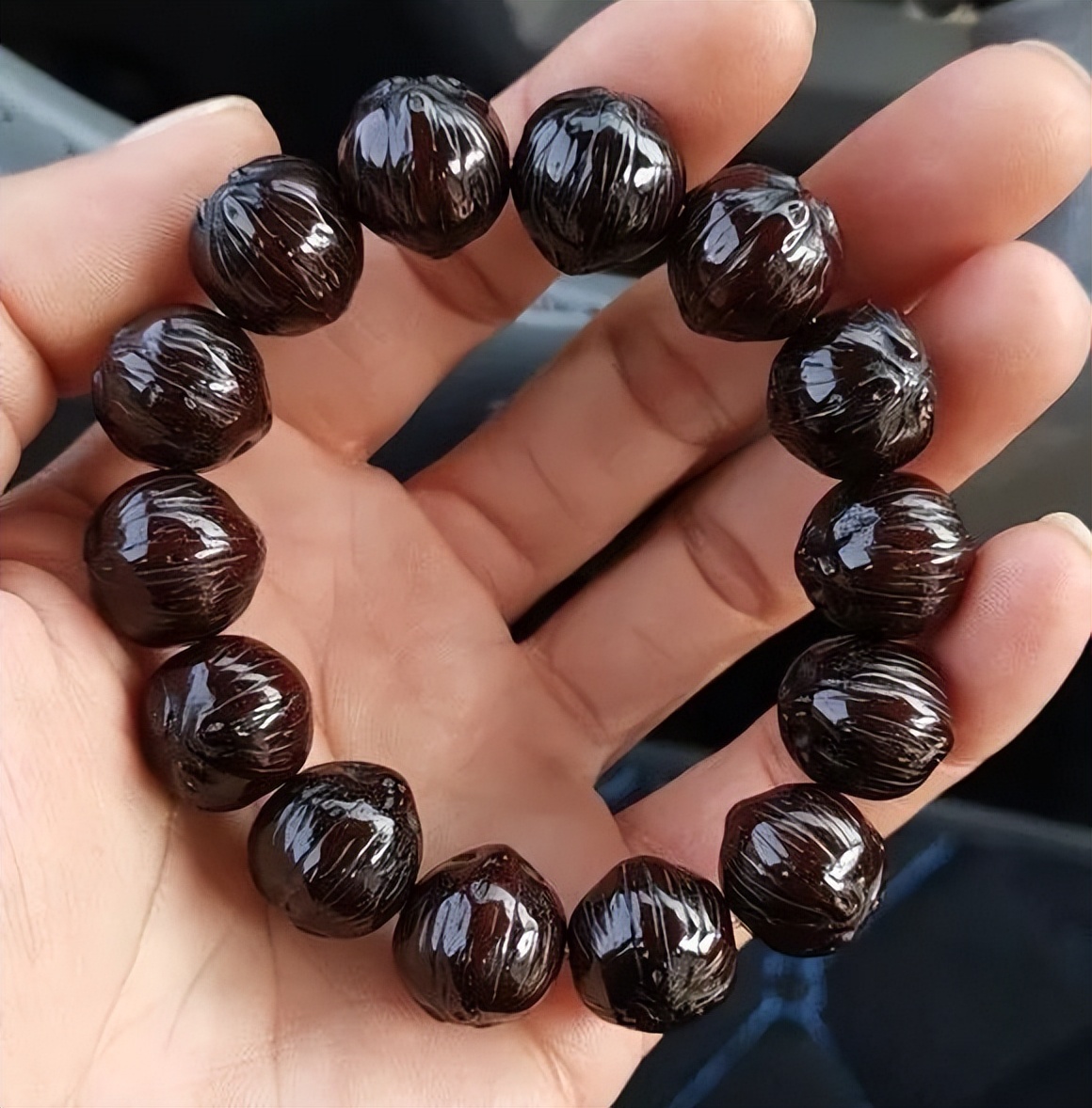 文玩手串包浆后怎么清理,文玩手串快速包浆上色