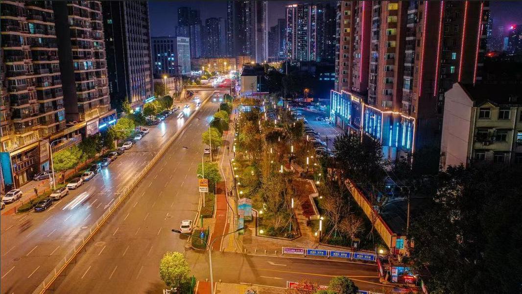 口袋公园生态美景,口袋公园小景观