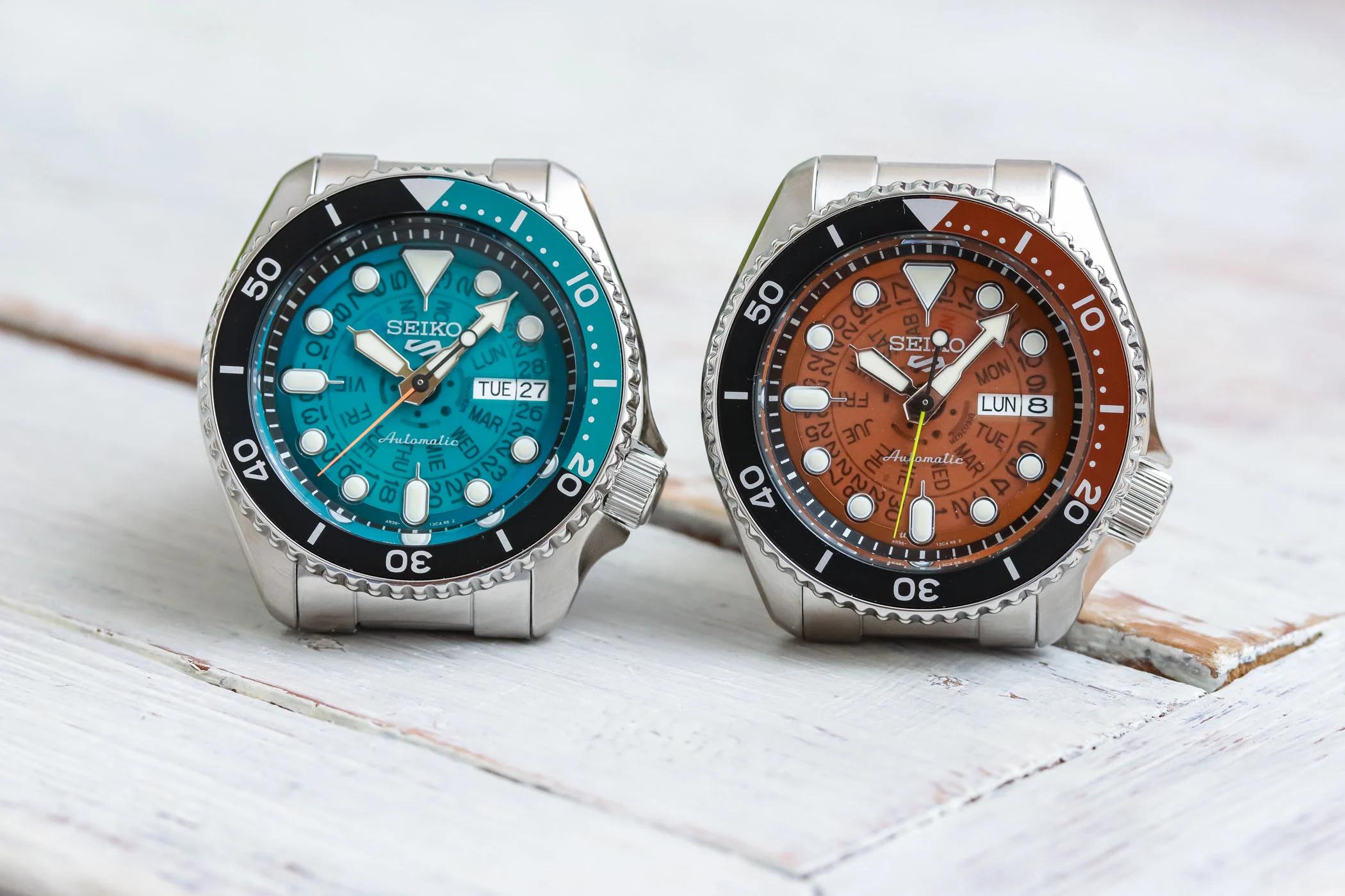 精工5号运动TimeSonarSRPJ45SRPJ47腕表——廉价但有趣