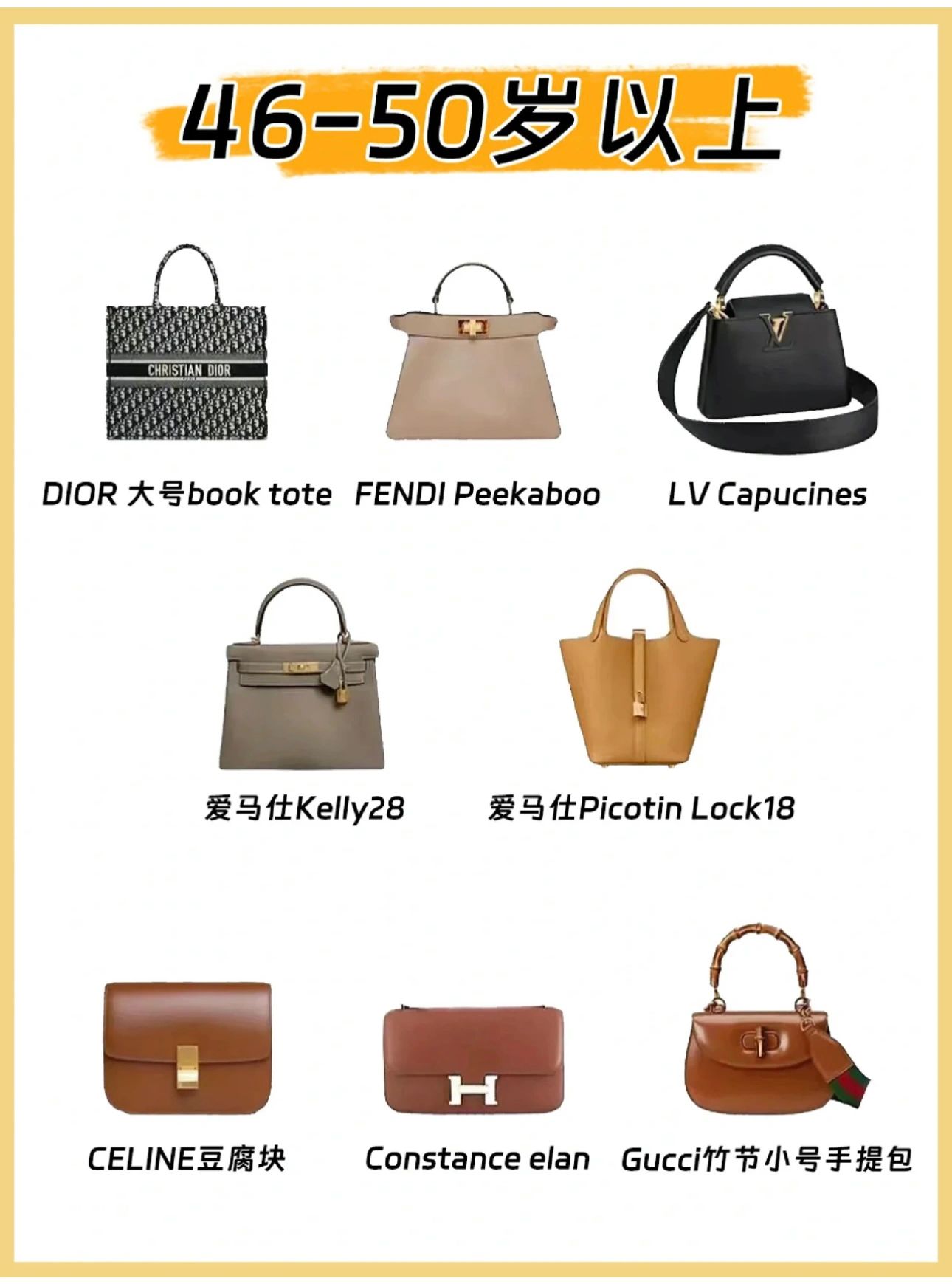 不同年龄段的人背的包,不同年龄阶段背什么包