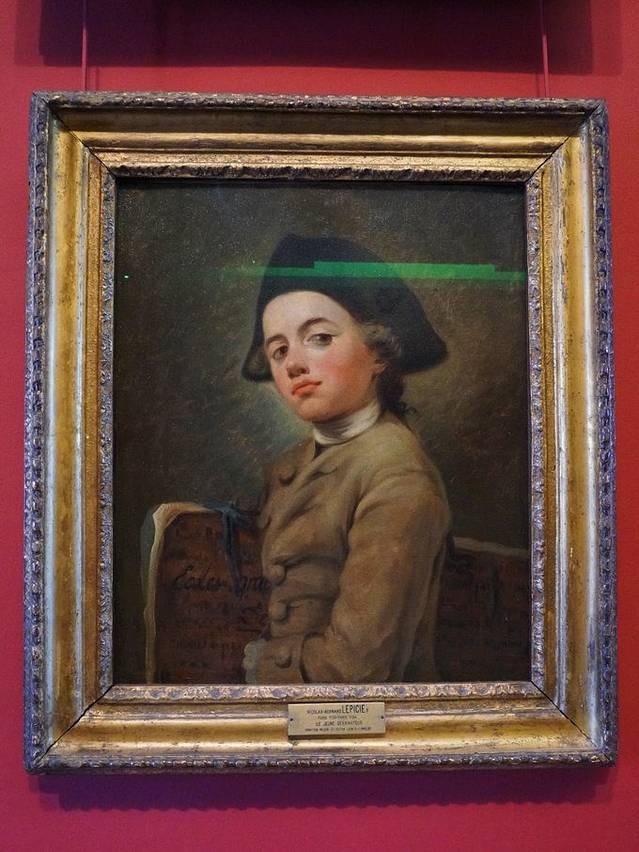 法国卢浮宫绘画简介,法国巴黎的卢浮宫有什么画作