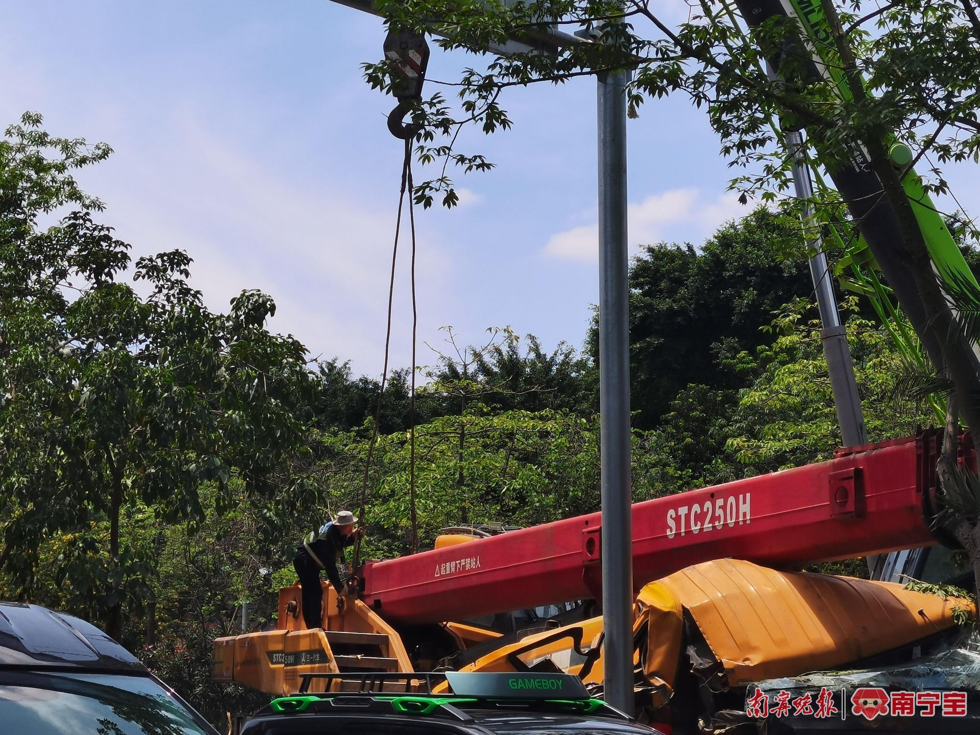 南宁市白沙大道事故,南宁白沙大道事故