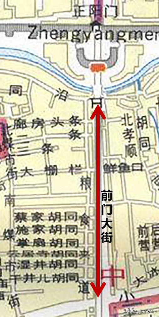 北京前门大街100年前后对比,前门大街现在人多吗