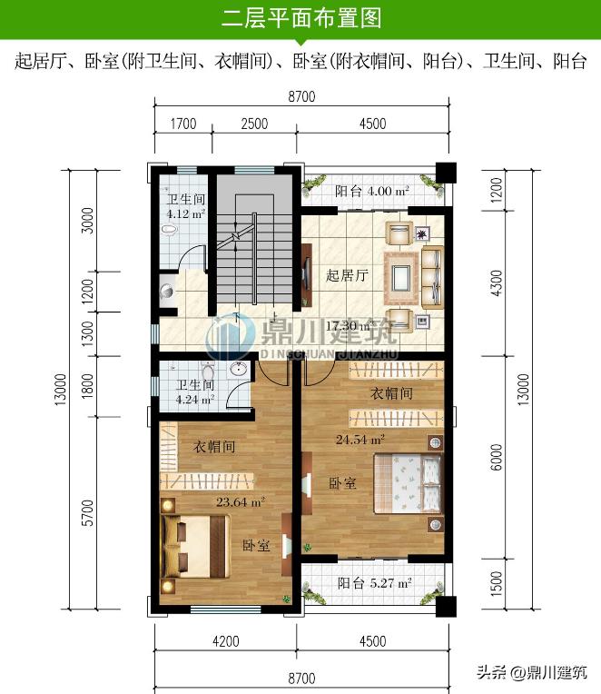 75平二层现代平顶别墅8万,70-90平方二层平顶现代小别墅