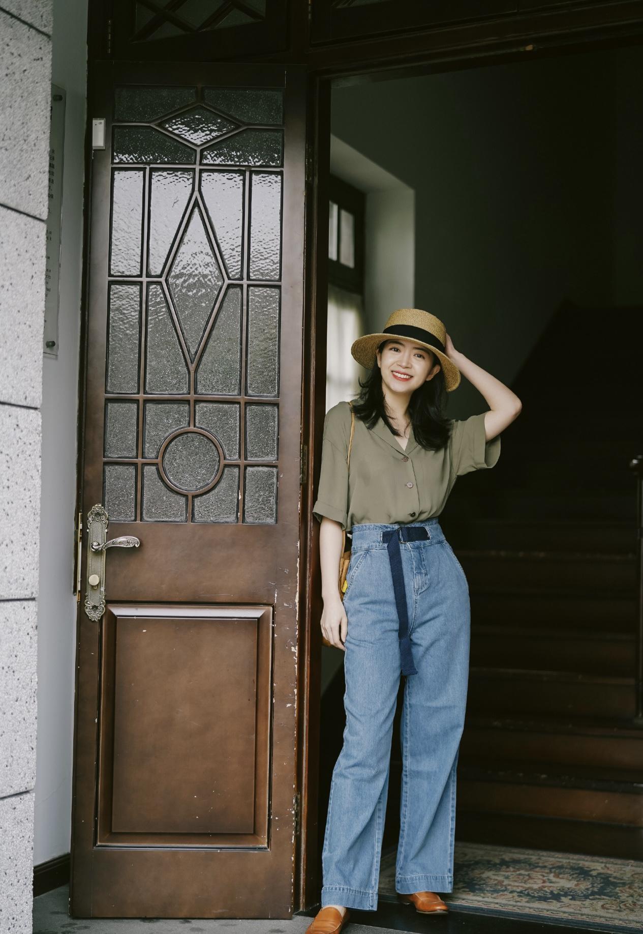 三木鞋业女款乐福鞋,三木真时尚穿搭