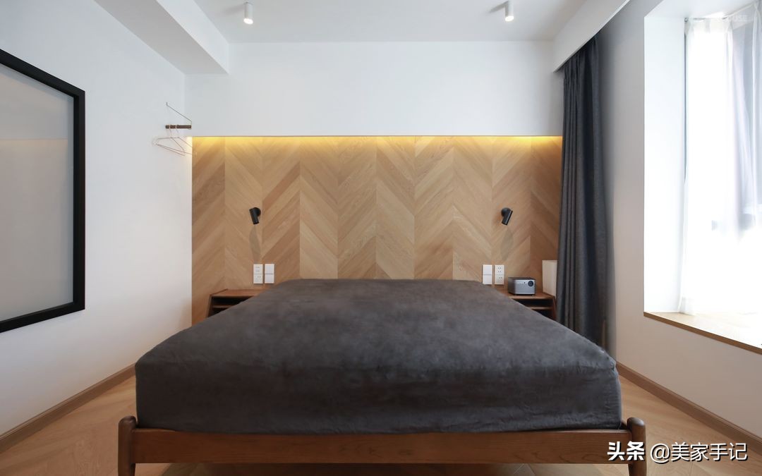 全屋都打柜子效果图,90平米极简装修打满柜子