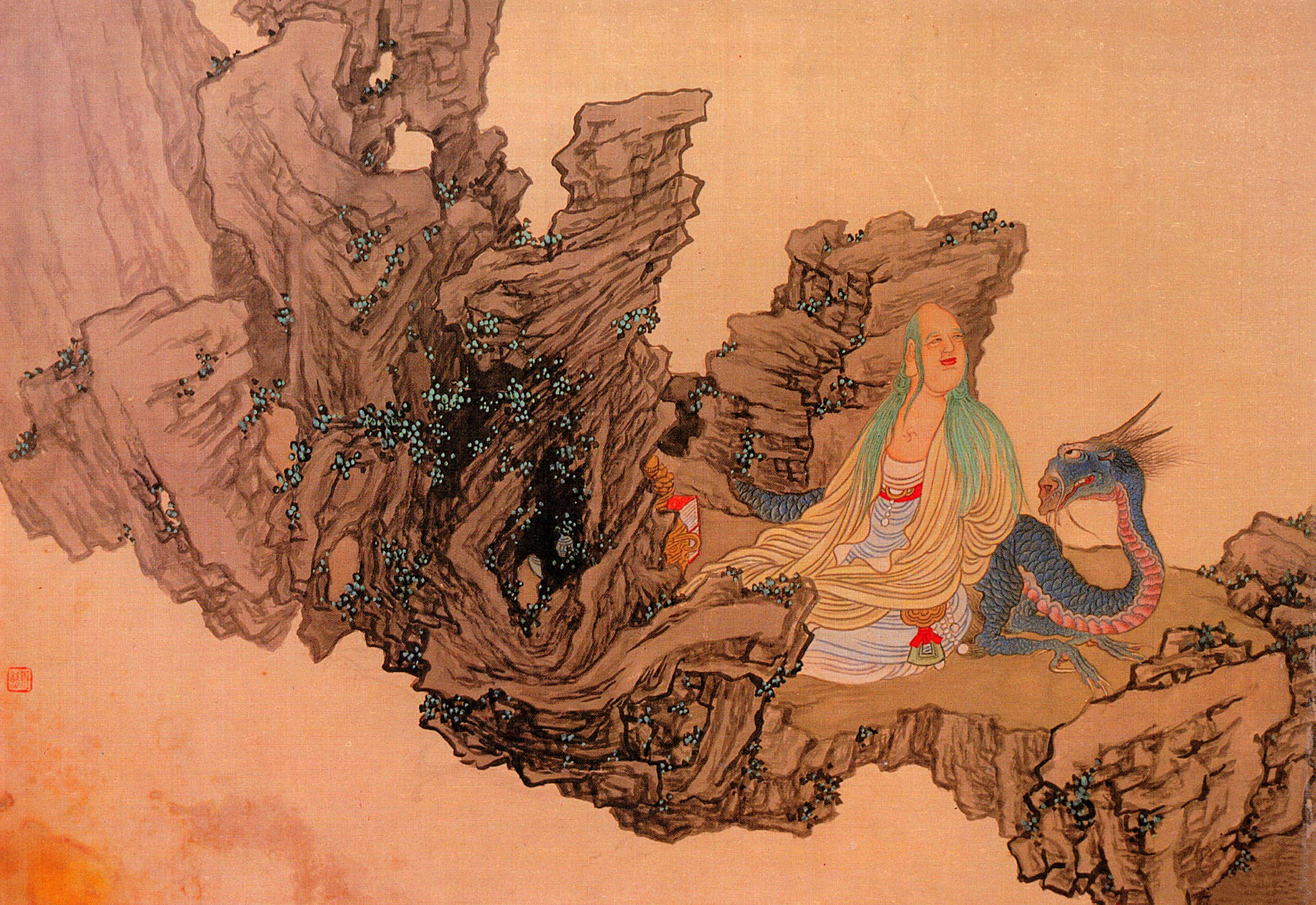 晚清名家任熊画的真假,唐伯虎最优秀的十张名画