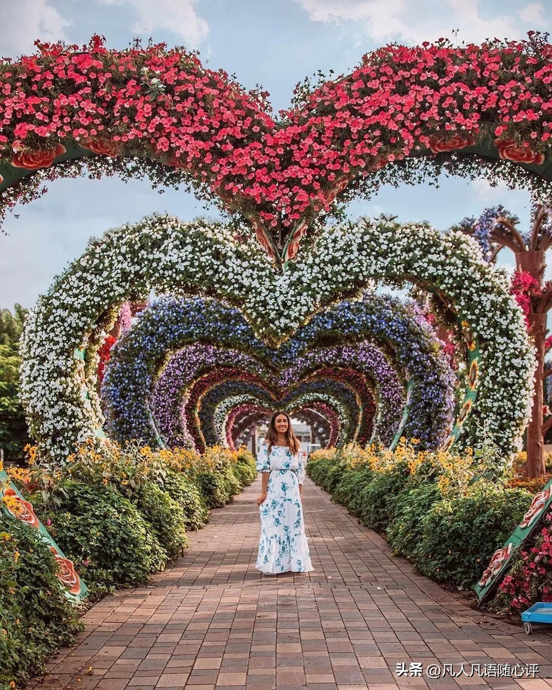 迪拜旅游风景如画,迪拜游玩地图