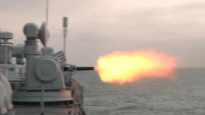 军舰近防炮威力有多大,军舰近防炮能连续打多久