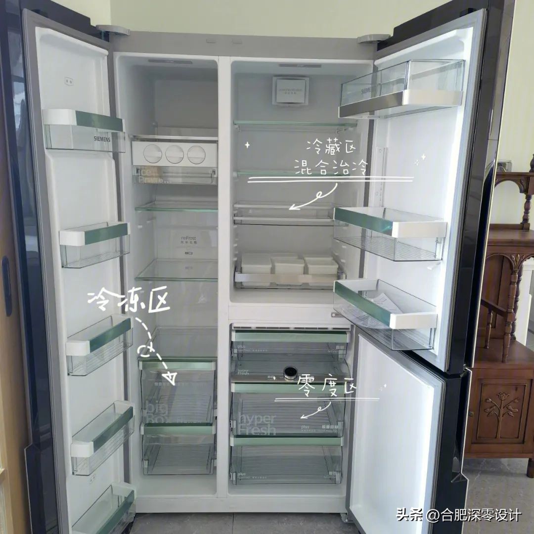 一般的家用冰箱怎么选择尺寸,冰箱基础型和标准型的区别