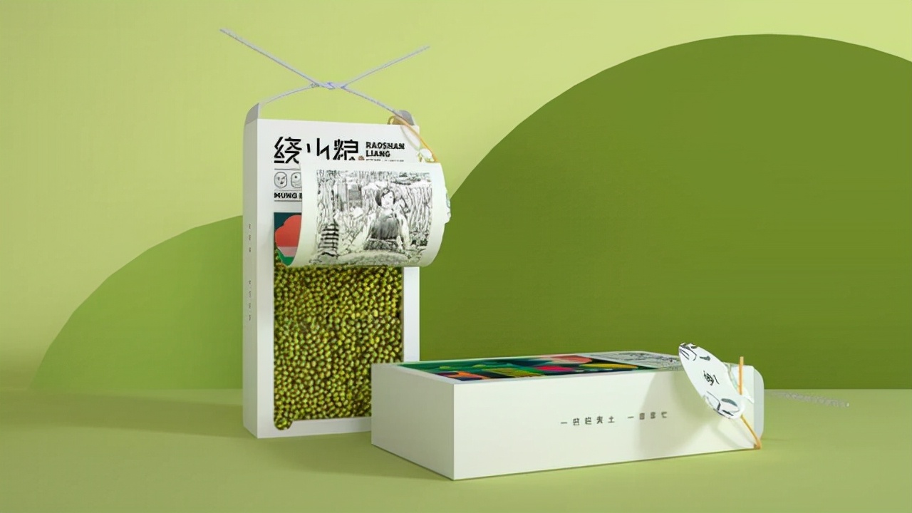 五谷杂粮如何打造品牌,粗粮食品包装设计