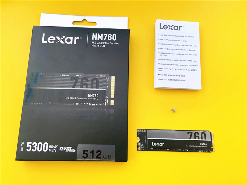 解锁PCIe4.0x4巅峰性能-雷克沙NM760固态硬盘