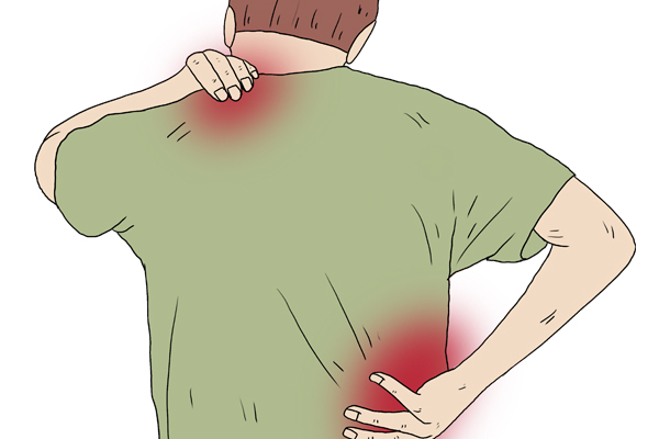 稍微累点就后背疼怎么治疗,累一点就后背疼痛是什么原因