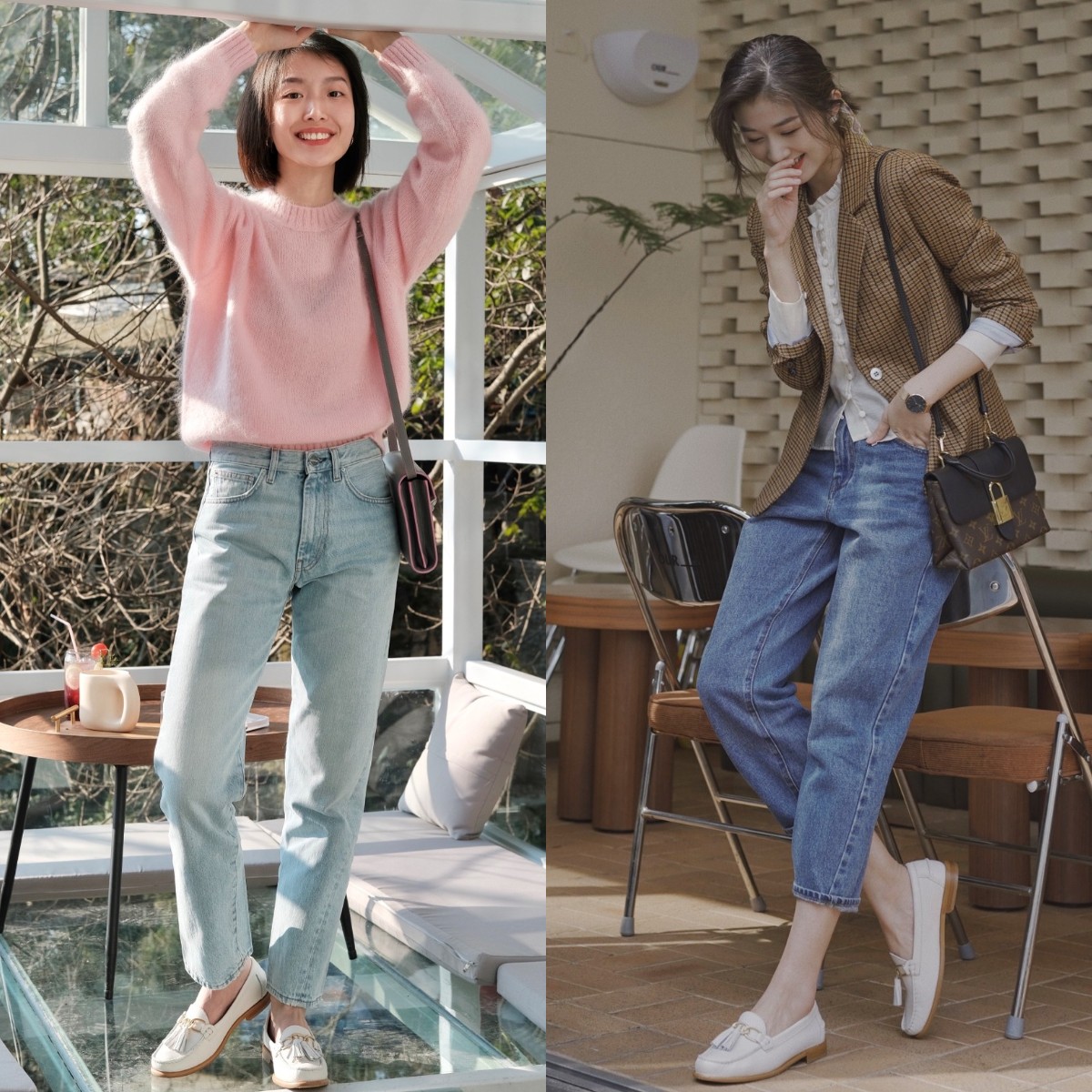 适合搭配牛仔裤的乐福鞋,适合配牛仔裤的乐福鞋