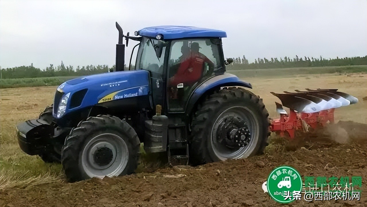 纽荷兰t4拖拉机图片,最新款纽荷兰拖拉机2004